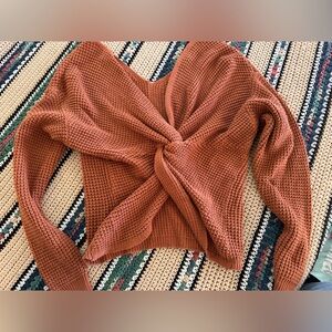 Moon & Madison Terracotta Knit Accessory